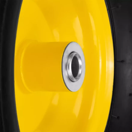 Колесо пневматическое Denzel 15/6.00-6, D 370 мм, подш. внут. диам. 16 мм, длина оси 100 мм 68998 купить в Нефтеюганске