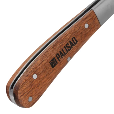 Нож садовый складной Palisad, прямое лезвие, 173 мм, деревянная рукоятка, 790038 купить в Нефтеюганске