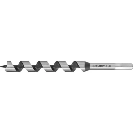 ЗУБР. Сверло по дереву, спираль Левиса, HEX хвостовик, 20х235мм 2948-235-20 купить в Нефтеюганске