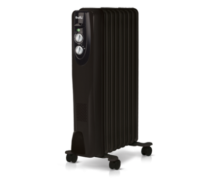 Маслянный радиатор обогреватель электрический BALLU Classic black BOH/CL-09BRN 2000 купить в Нефтеюганске