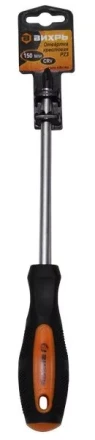 Отвёртка крестовая PZ3 150 мм Вихрь купить в Нефтеюганске