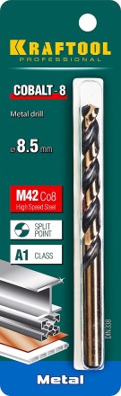 Сверла по металлу HSS-Co 29656-8.5 купить в Нефтеюганске