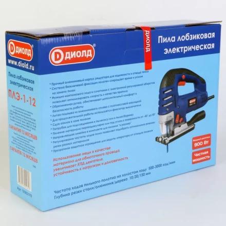 Лобзик Диолд ПЛЭ 1-12 ПРОФ (быстрозажимной механизм) купить в Нефтеюганске