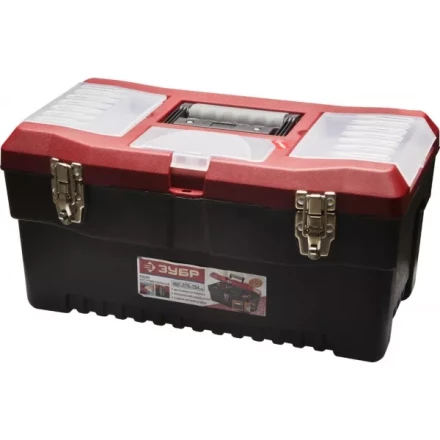 Ящик ЗУБР "МАСТЕР" пластмассовый для инструмента, 48,2x27,9x25,4см, 19" 38324_z01 купить в Нефтеюганске