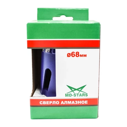 Сверло алмазное турбо с переходником SDS+ 68*10*M16 #4 купить в Нефтеюганске