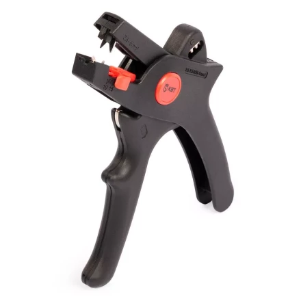 Автоматический торцевой стриппер КВТ WS-16 для снятия изоляции с проводов 0.5–6.0 мм с функцией резки (90987) купить в Нефтеюганске