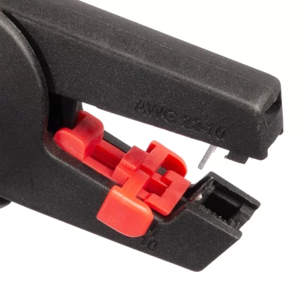 Автоматический торцевой стриппер КВТ WS-16 для снятия изоляции с проводов 0.5–6.0 мм с функцией резки (90987) купить в Нефтеюганске