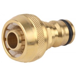 Переходник RACO &quot;Profi&quot; (соединитель-шланг)  латунный, 1/2&quot; 4246-55024B