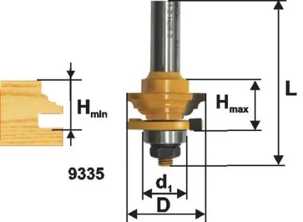 Фреза комб рамочная ф413х234мм хв 12мм 9335 купить в Нефтеюганске