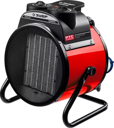 ЗУБР 5 кВт, электрическая тепловая пушка (ТПК-5Р) купить в Нефтеюганске