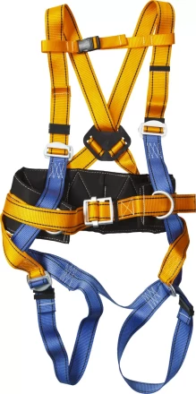 Страховочная и удерживающая привязь СИБИН СП-03, прошитый высокий кушак 11560 купить в Нефтеюганске