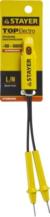 Пробник STAYER &quot;STANDARD&quot;, 90-600 В, 170мм 2575-17 купить в Нефтеюганске