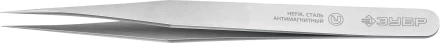 ЗУБР 140 мм, прямой, антимагнитный пинцет, Профессионал (222112) купить в Нефтеюганске