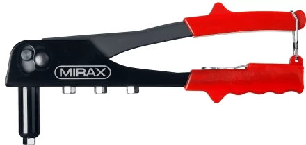 Заклепочник, MIRAX 31033, для алюминиевых заклепок d=2,4 / 3,2 / 4,0 / 4,8 мм, длина 225мм 31033_z01 купить в Нефтеюганске
