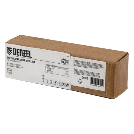 Нож шнека для грунта ER-250, диаметр 250 мм, комплект 2 шт Denzel 56018 купить в Нефтеюганске