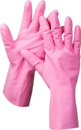 Перчатки ЗУБР &quot;МАСТЕР&quot; латексные, повышенной прочности, х/б напыление, рифлёные, 100% латекс, 100% хлопок, размер M 11250-M купить в Нефтеюганске