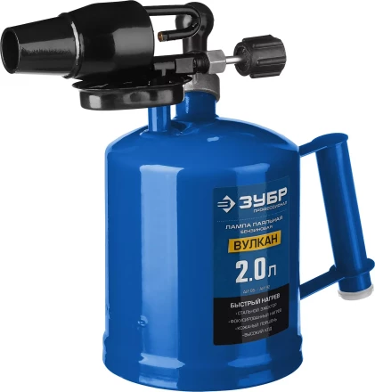 ЗУБР. Лампа паяльная ВУЛКАН ВК-20, стальная, 2,0 л 40652-2.0 купить в Нефтеюганске