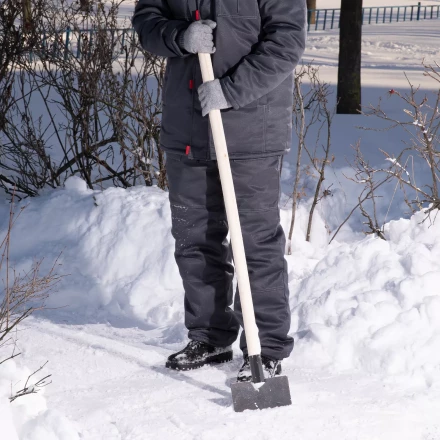 Ледоруб-скребок Сибртех 61664, 200 мм, 1 кг, деревянный черенок, Россия купить в Нефтеюганске