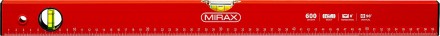 Уровень коробчатый MIRAX, 2 ампулы, крашеный, 600мм 34602-060_z02 купить в Нефтеюганске