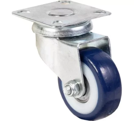 Колесо аппаратное поворотное SCv 25 50 мм (синяя резина) 1027147 купить в Нефтеюганске