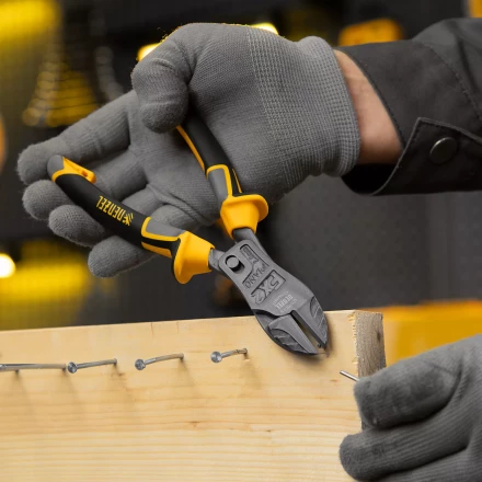 Бокорезы 180 мм Denzel 17785, усиленные, трехкомпонентные рукоятки купить в Нефтеюганске