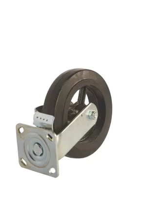 Колесо большегрузное поворотное SCdb 80 200 мм обрезиненное с тормозом (N) 1024162 купить в Нефтеюганске