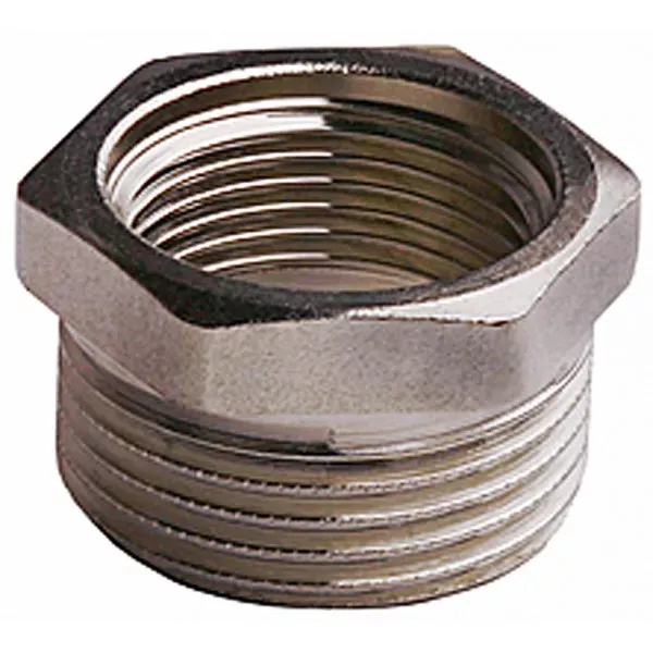 Футорка GENERAL FITTINGS никелированная латунь, 1" х 3/4" 51081-1-3/4 купить в Нефтеюганске
