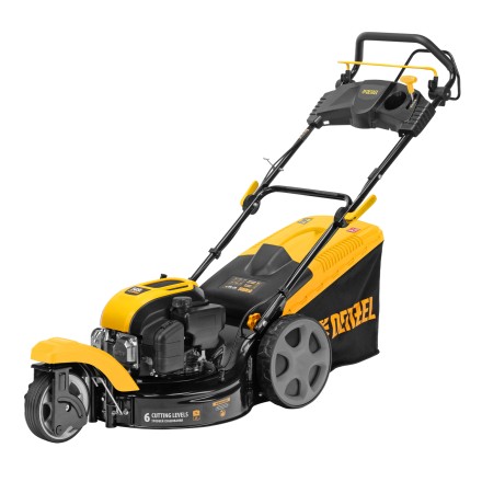 Бензиновая газонокосилка Denzel GLT-460SP-T, Trike 149 см3, 46 см, привод, панель, 60л (58810) купить в Нефтеюганске