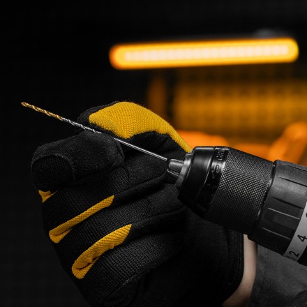 Сверло спиральное по металлу 2,5 х 95 мм Р6М5, Golden Tip, удлиненное, 2шт. Denzel 718246 купить в Нефтеюганске