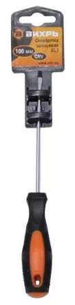 Отвёртка шлицевая SL3 100 мм Вихрь купить в Нефтеюганске