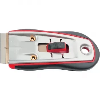 Скребок, выдвижное лезвие, обрезиненный корпус из нержавеющей стали 3 запас.  лезвия MATRIX 79544 купить в Нефтеюганске