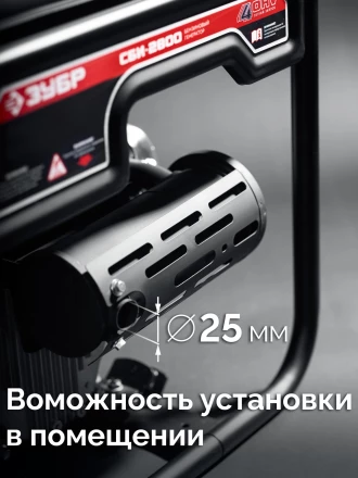 ЗУБР 2800 Вт, инверторный генератор (СБИ-2800) купить в Нефтеюганске