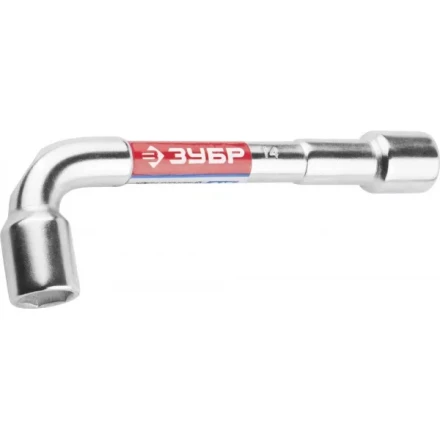 Ключ торцовый ЗУБР &quot;МАСТЕР&quot; двухсторонний L-образный, проходной, 14мм 27185-14 купить в Нефтеюганске
