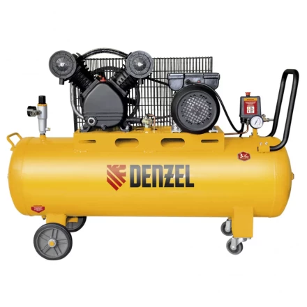 Компрессор масляный ременный Denzel DRV2200/100 58088 купить в Нефтеюганске