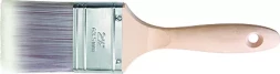 Кисть плоская Platinum 1.5" искусственная щетина деревянная ручка / Matrix 83320