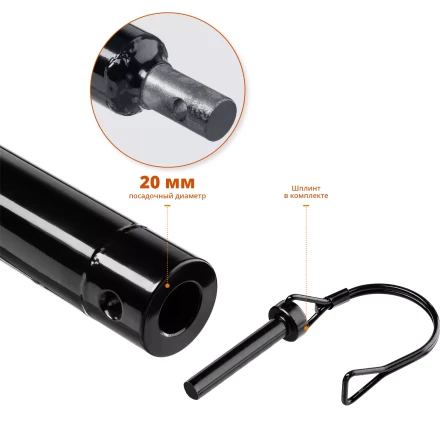 Удлинители шнека для мотобуров 1000 мм серия МАСТЕР купить в Нефтеюганске