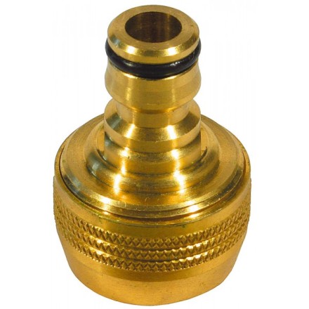Переходник RACO &quot;Profi&quot; (соединитель-шланг)  латунный, 3/4&quot; 4246-55026B купить в Нефтеюганске