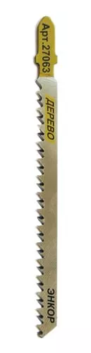 Пилка для электролобзика T301 CD HCS 1шт/100 27063