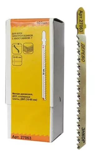 Пилка для электролобзика T301 CD HCS 1шт/100 27063 купить в Нефтеюганске