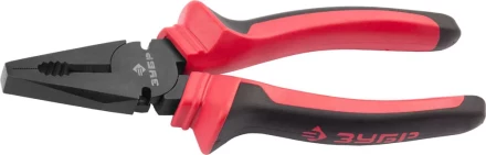 Плоскогубцы ЗУБР &quot;МАСТЕР&quot; комбинированные, маслобензостойкая рукоятка, покрытие оксидированное с полировкой, 180мм 22015-1-18_z01 купить в Нефтеюганске