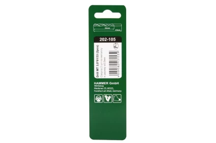 Сверло по металлу HAMMER Ф3х61мм (DR MT 3,0мм*61/33мм 2шт.) купить в Нефтеюганске