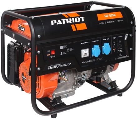 Генератор бензиновый PATRIOT GP 5510 купить в Нефтеюганске