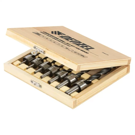 Набор сверл зенкеров по дереву Denzel 704272, 3-10 мм, набор 7 шт купить в Нефтеюганске