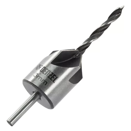 Набор сверл зенкеров по дереву Denzel 704272, 3-10 мм, набор 7 шт купить в Нефтеюганске