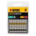 Бита HEX 6х50, сталь S2, шестигранный профиль, 10 шт. Е 6,3 Denzel 11664 купить в Нефтеюганске