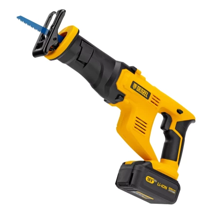 Пила сабельная аккумуляторная CRC-115, 18В Li-Ion Denzel 28465 купить в Нефтеюганске