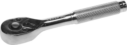 Трещотка для торцовых головок ЗУБР &quot;МАСТЕР&quot;, Сr-V сталь, 72 зубца, цельнометаллическая, 1/4&quot; 27739-1/4 купить в Нефтеюганске