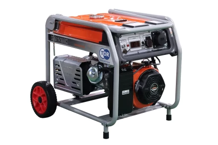 Генератор бензиновый TOR KM9500HA 7,0 кВт 220В с АВР, электростартером и колесами 1049609 купить в Нефтеюганске