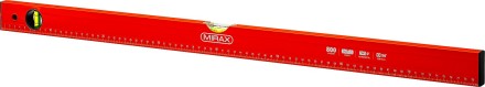 Уровень коробчатый MIRAX, 2 ампулы, крашеный, 800мм 34602-080_z02 купить в Нефтеюганске