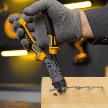 Бокорезы 215 мм Denzel 17786, усиленные, трехкомпонентные рукоятки купить в Нефтеюганске